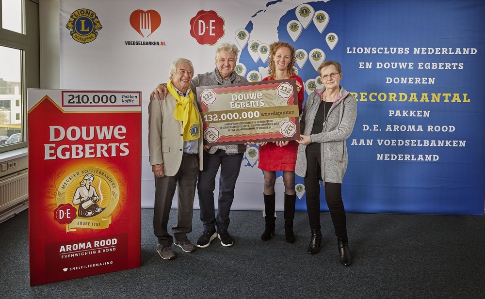Record aantal koffiepakken